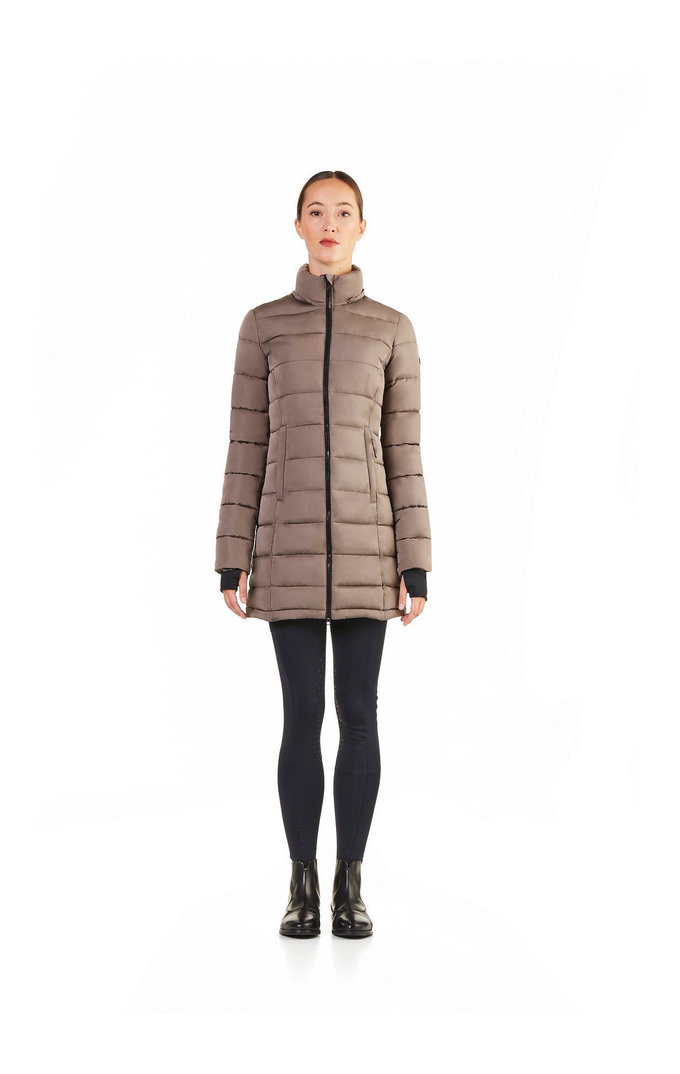 Parka Era Padded long jacket w Detachable Hood
