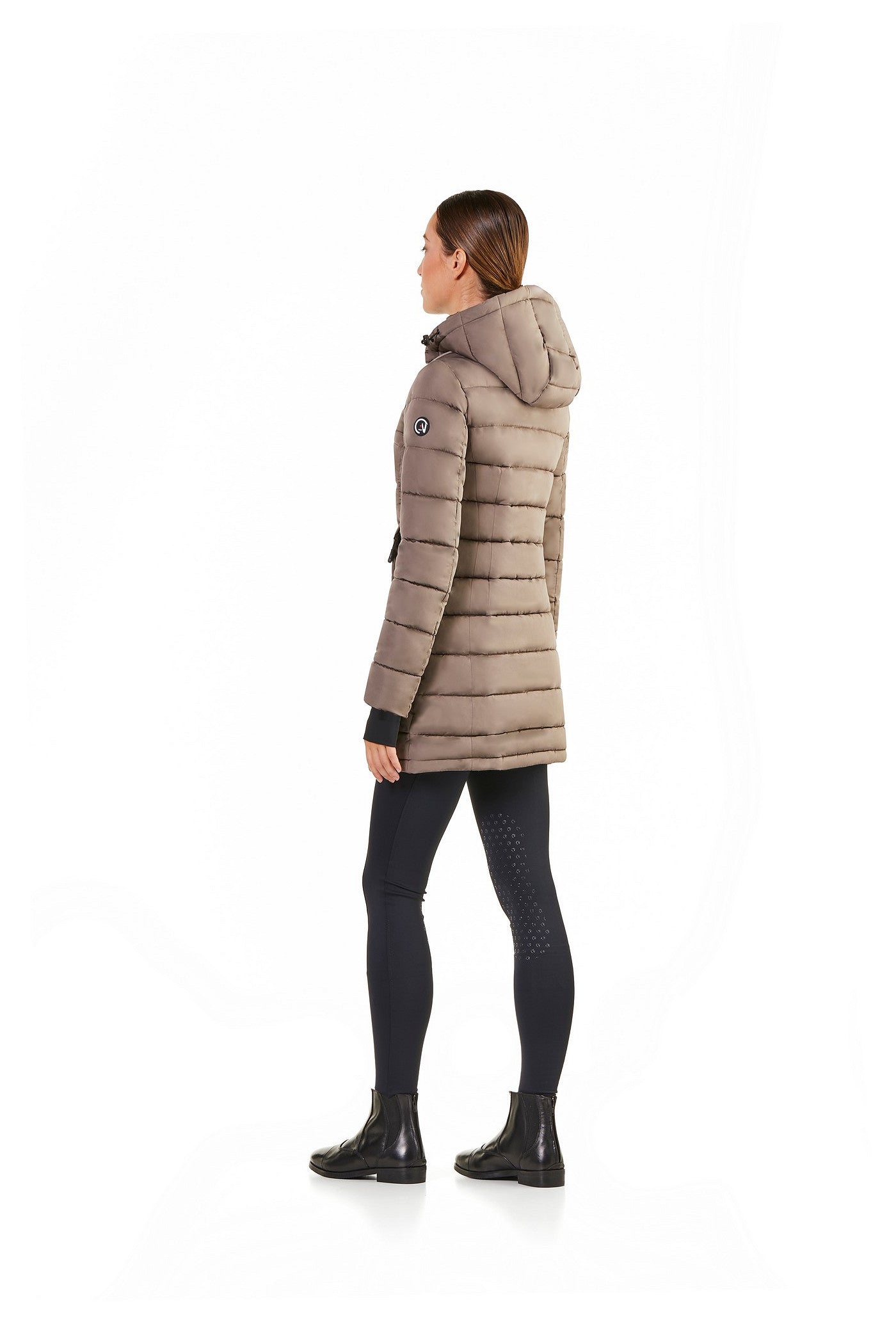 Parka Era Padded long jacket w Detachable Hood