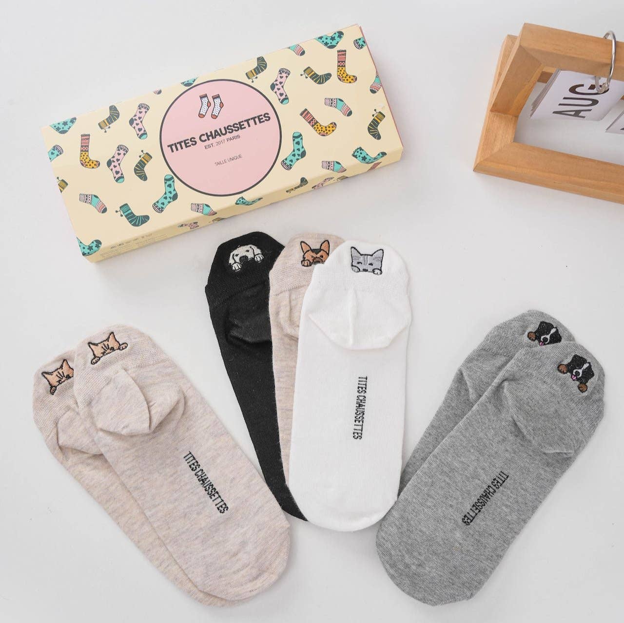 Pet Lovers - 5er Sneaker Socken-Set