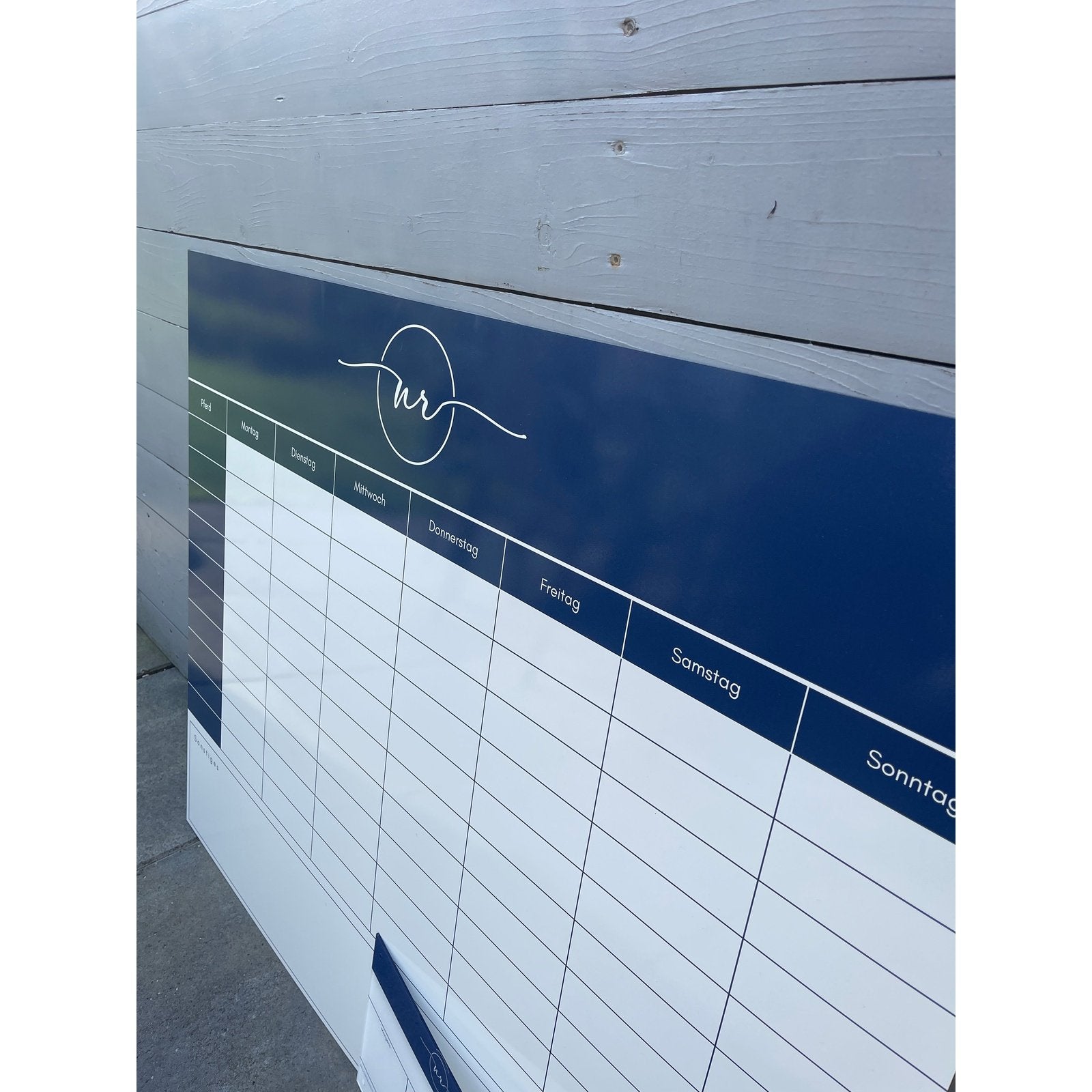 Personalisierte Stalltafel im Wunschdesign