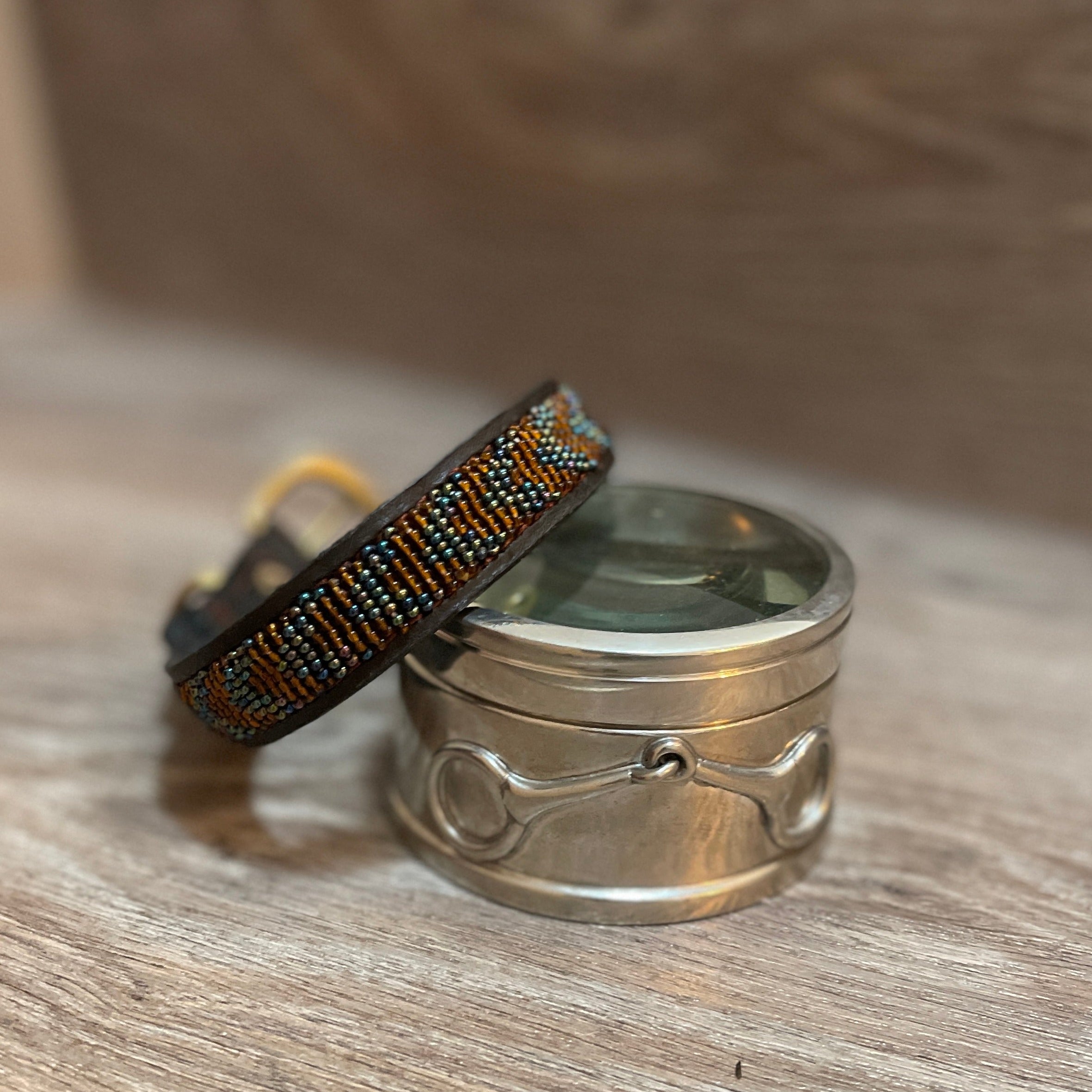 Hundehalsband GRÖßE XS Perlen Maasai Kollektion