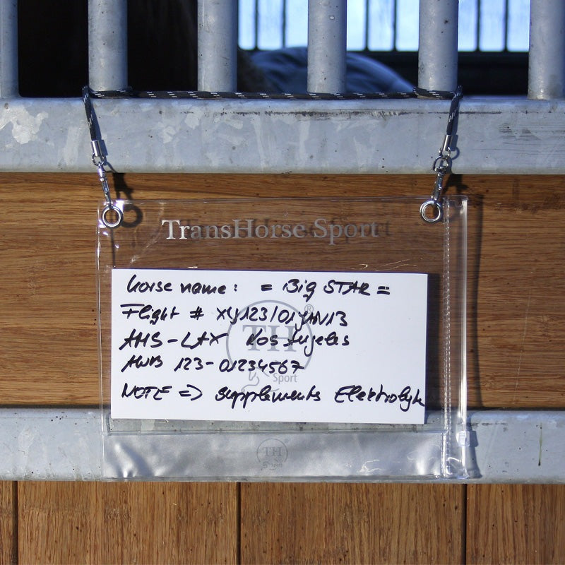Wiederbeschreibbare Stalltafel